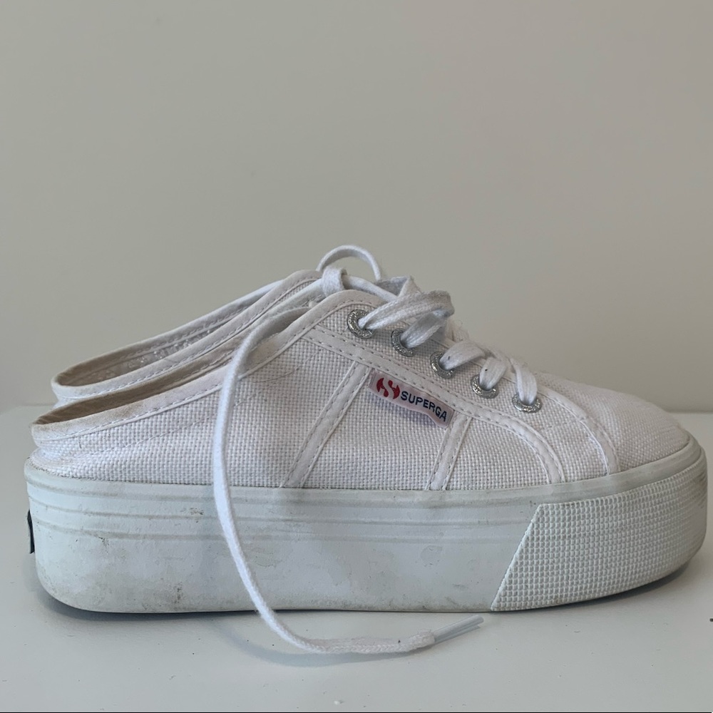Superga slip on sneakers